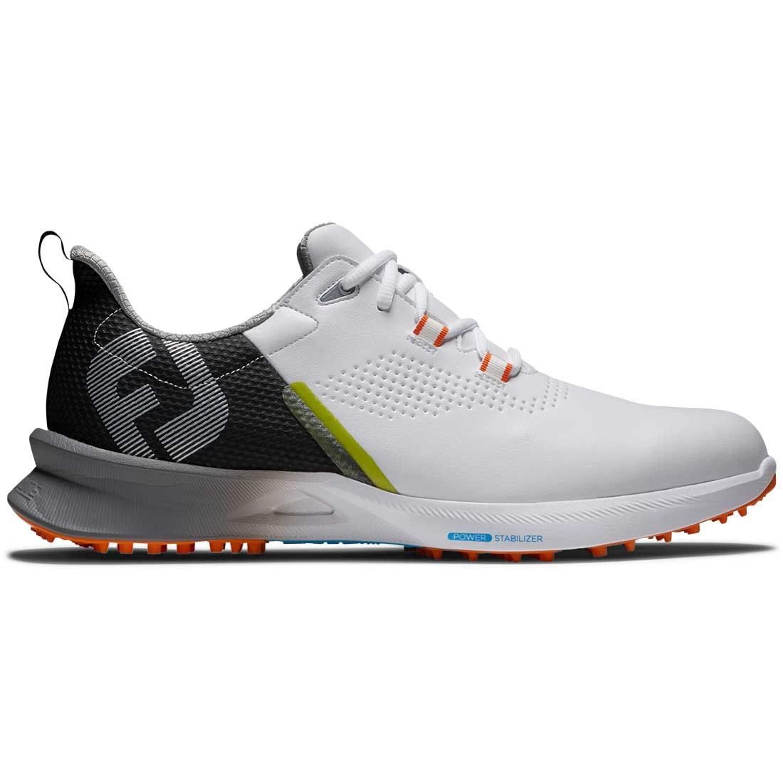FootJoy FJ Fuel Golf Shoes White/Black/Orange 1 FootJoy FJ Fuel Golf Shoes White/Black/Orange