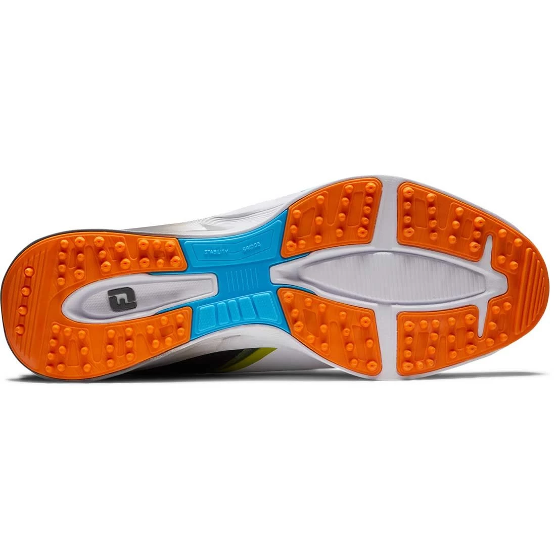 FootJoy FJ Fuel Golf Shoes White/Black/Orange 2 FootJoy FJ Fuel Golf Shoes White/Black/Orange - Image 2