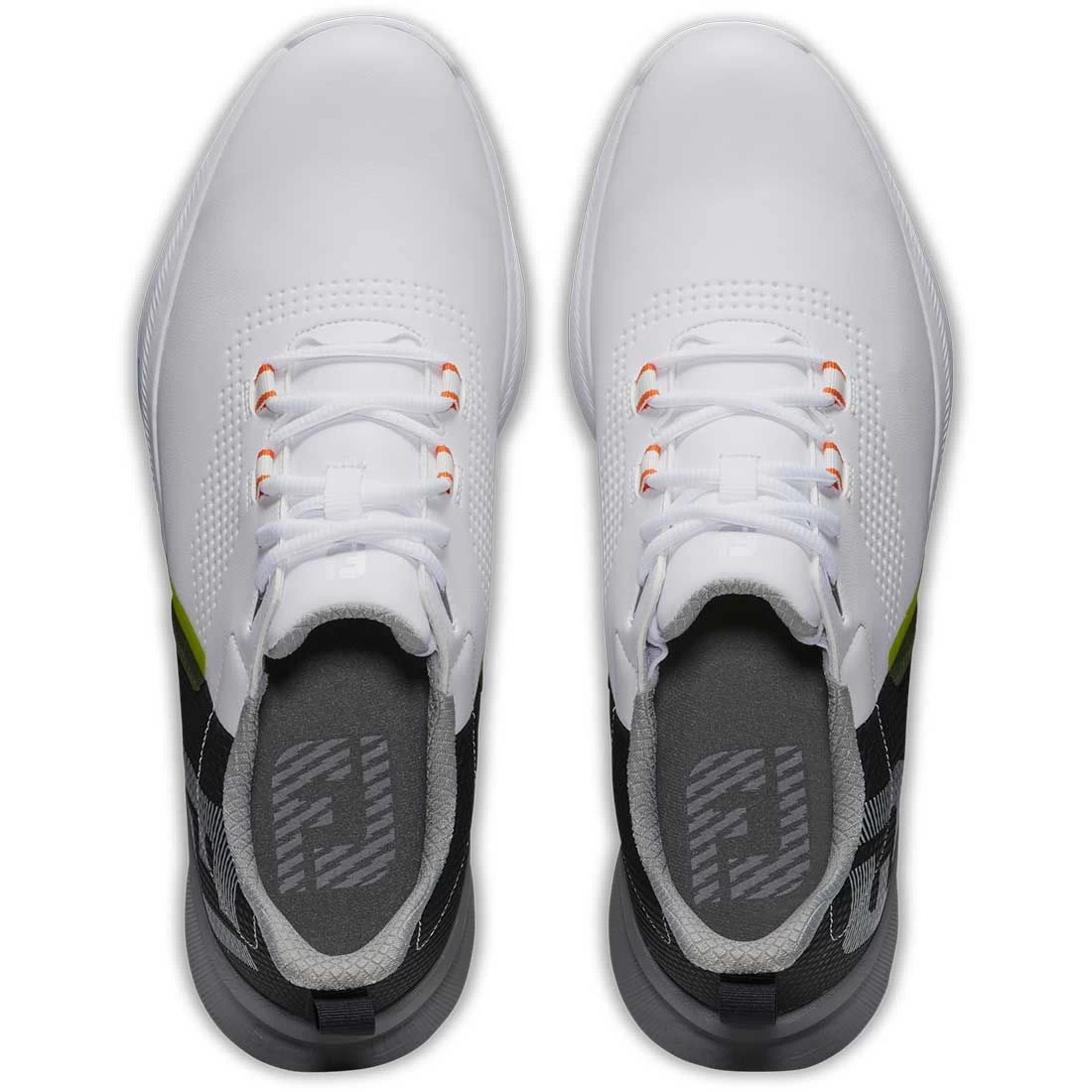 FootJoy FJ Fuel Golf Shoes White/Black/Orange 6 FootJoy FJ Fuel Golf Shoes White/Black/Orange - Image 6