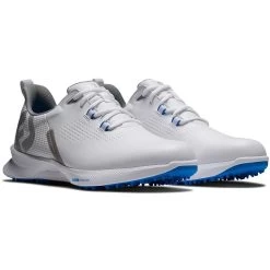 FootJoy FJ Fuel Golf Shoes White/Blue Jay 9 FootJoy FJ Fuel Golf Shoes White/Blue Jay -FootJoy footjoy fj fuel golf shoes white blue jay 55440 pair itempicture