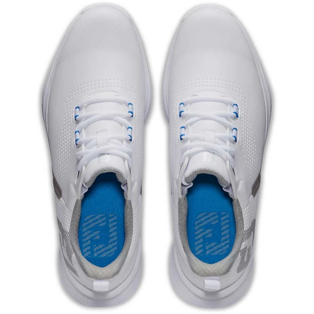 FootJoy FJ Fuel Golf Shoes White/Blue Jay 6 FootJoy FJ Fuel Golf Shoes White/Blue Jay - Image 6