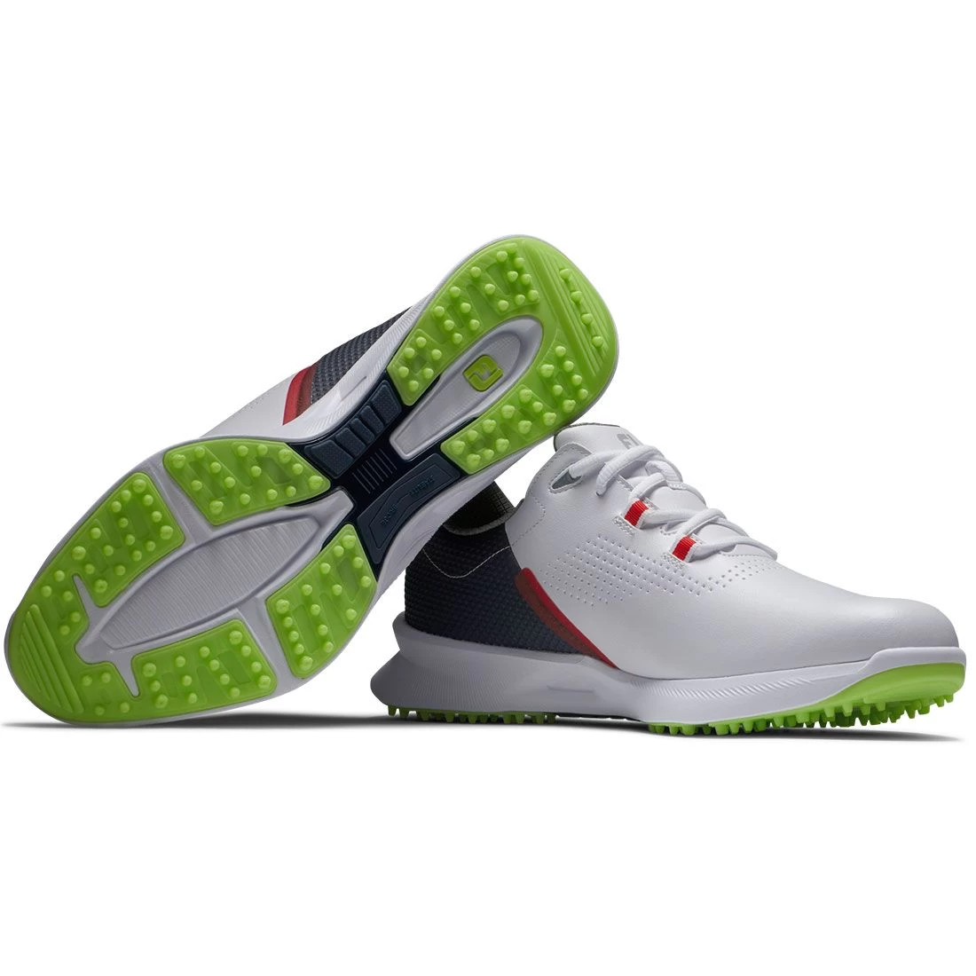 FootJoy FJ Fuel Golf Shoes White/Navy 6 FootJoy FJ Fuel Golf Shoes White/Navy - Image 6