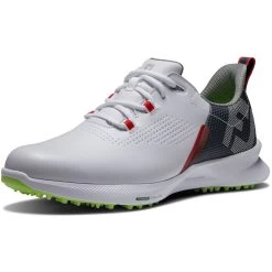 FootJoy FJ Fuel Golf Shoes White/Navy 8 FootJoy FJ Fuel Golf Shoes White/Navy -FootJoy footjoy fj fuel golf shoes white navy 55452 toe itempicture