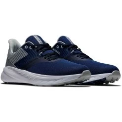 FootJoy Flex Golf Shoes Navy/Grey -FootJoy footjoy flex golf shoes navy grey 56285 pair itempicture