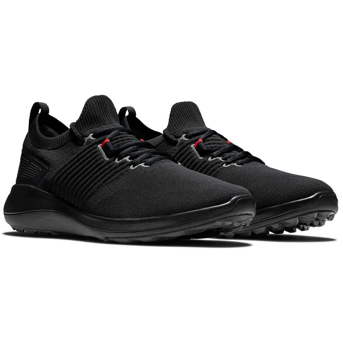 FootJoy Flex XP Golf Shoes Black/Red Knit 4 FootJoy Flex XP Golf Shoes Black/Red Knit - Image 4