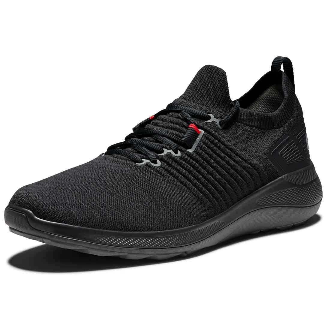 FootJoy Flex XP Golf Shoes Black/Red Knit 3 FootJoy Flex XP Golf Shoes Black/Red Knit - Image 3