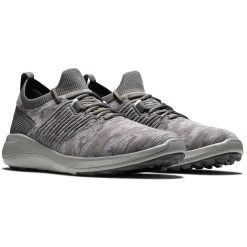 FootJoy Flex XP Golf Shoes Grey Camo Knit -FootJoy footjoy flex xp golf shoes grey camo pair itempicture