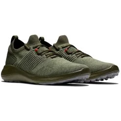 FootJoy Flex XP Golf Shoes Olive Knit 9 FootJoy Flex XP Golf Shoes Olive Knit -FootJoy footjoy flex xp golf shoes olive pair itempicture