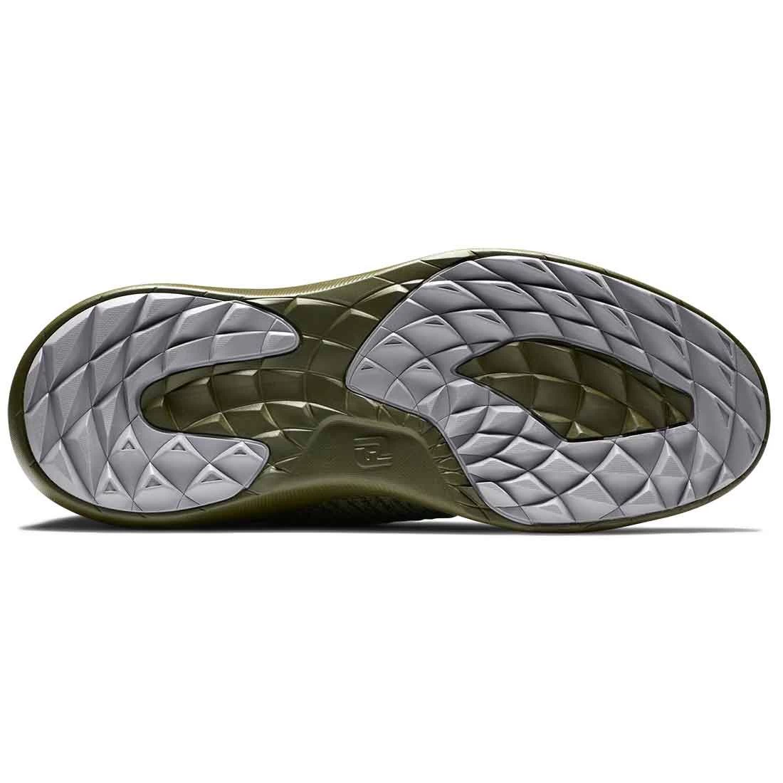 FootJoy Flex XP Golf Shoes Olive Knit 2 FootJoy Flex XP Golf Shoes Olive Knit - Image 2