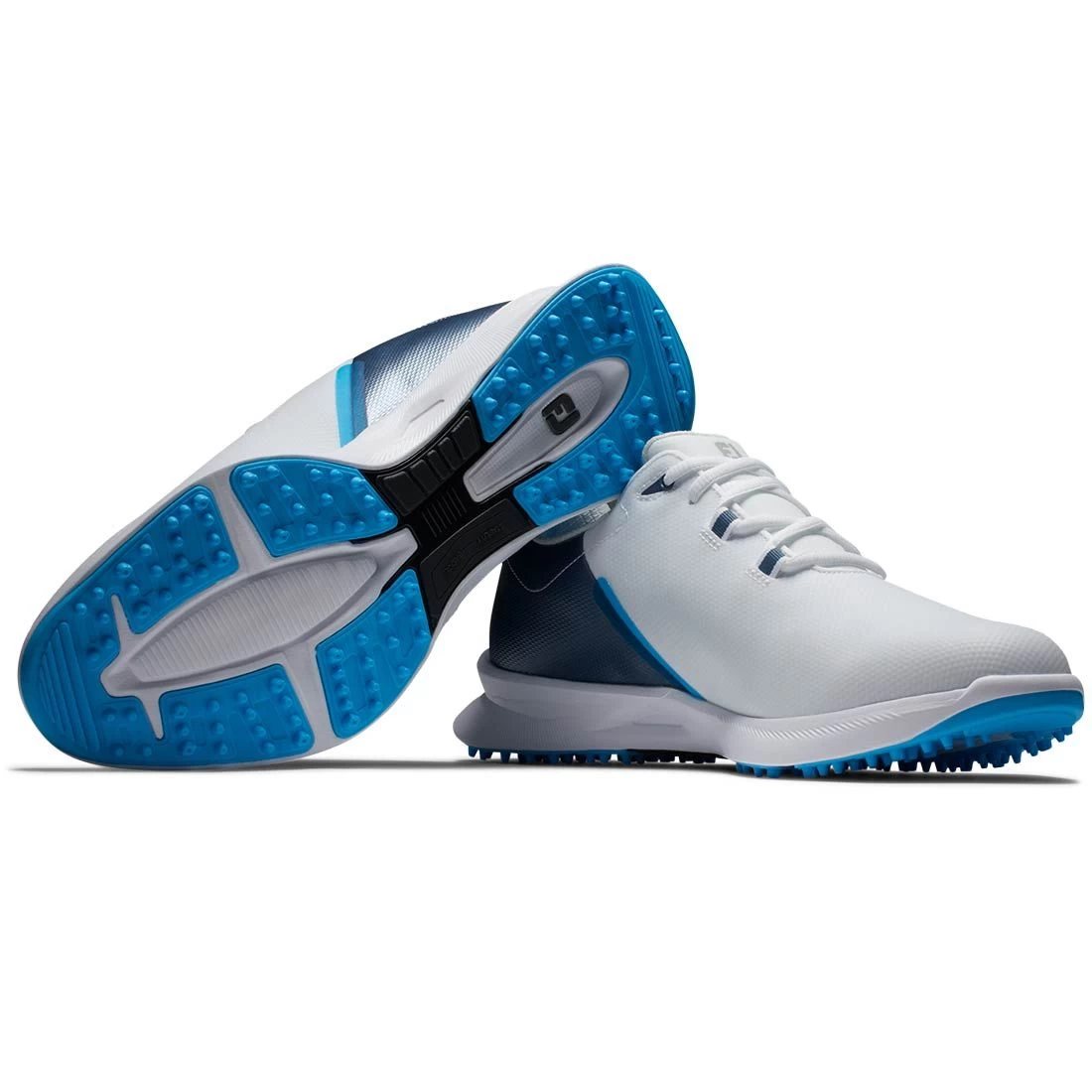 FootJoy Fuel Sport Golf Shoes White/Blue 5 FootJoy Fuel Sport Golf Shoes White/Blue - Image 5