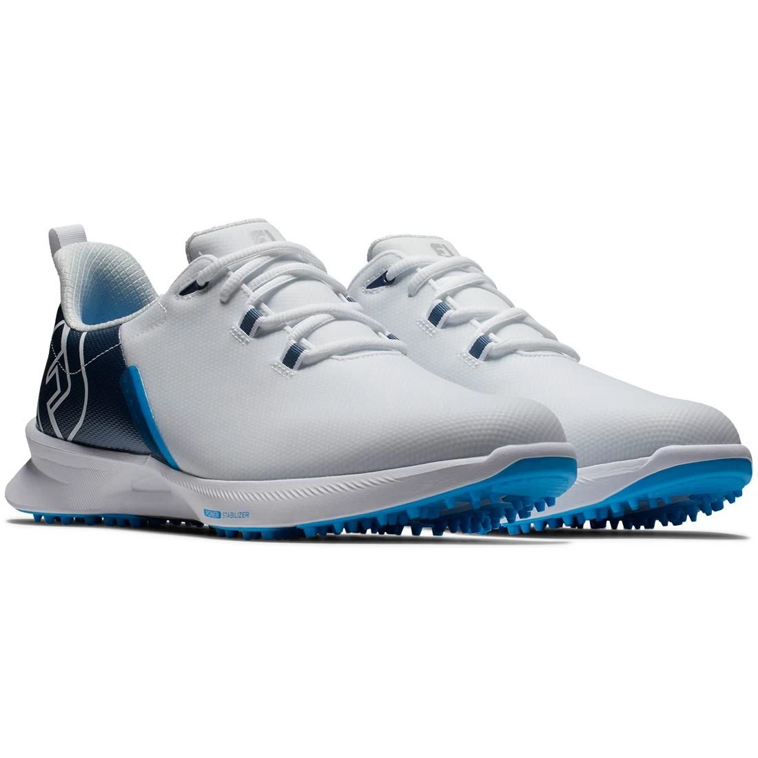 FootJoy Fuel Sport Golf Shoes White/Blue 4 FootJoy Fuel Sport Golf Shoes White/Blue - Image 4