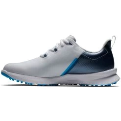 FootJoy Fuel Sport Golf Shoes White/Blue 12 FootJoy Fuel Sport Golf Shoes White/Blue -FootJoy footjoy fuel sport golf shoes white blue 55454 side itempicture