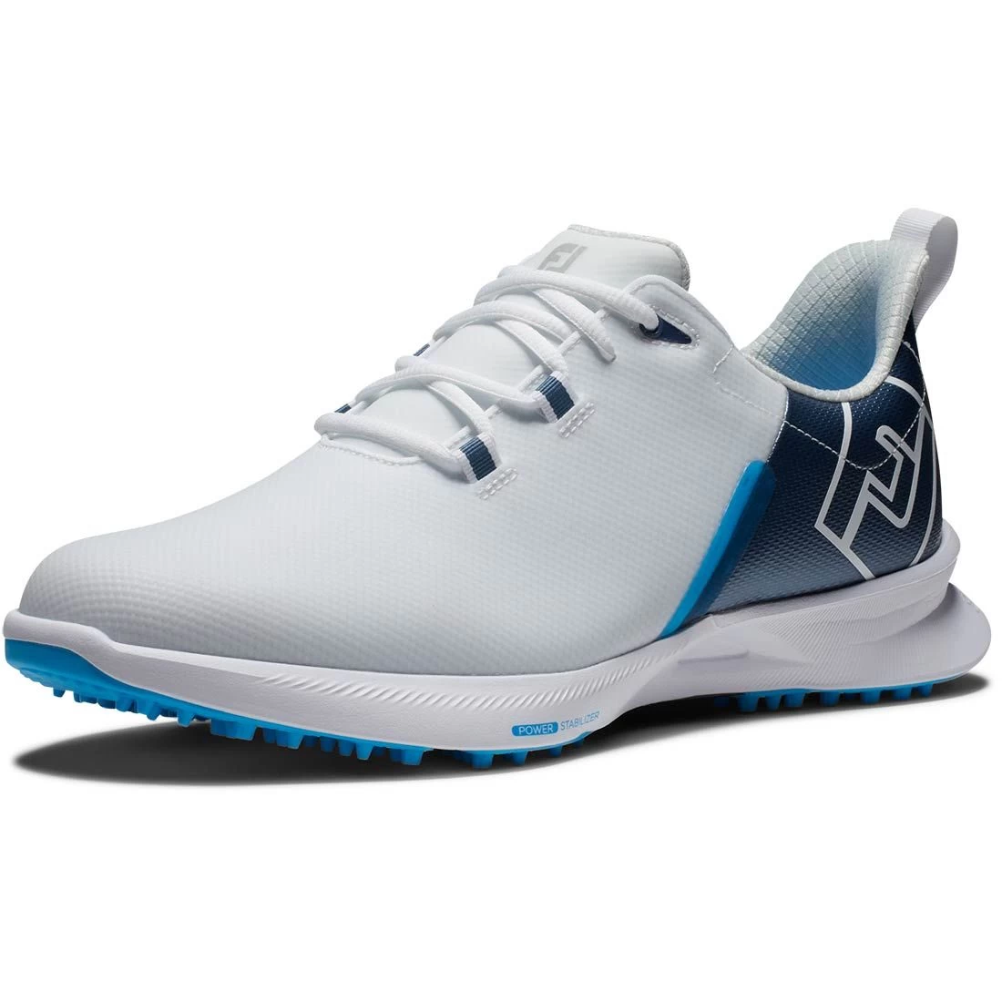 FootJoy Fuel Sport Golf Shoes White/Blue 3 FootJoy Fuel Sport Golf Shoes White/Blue - Image 3