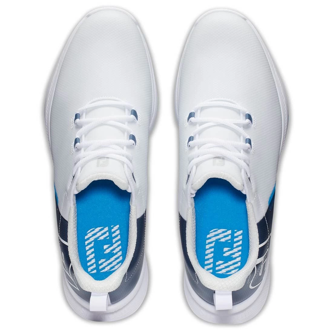 FootJoy Fuel Sport Golf Shoes White/Blue 7 FootJoy Fuel Sport Golf Shoes White/Blue - Image 7