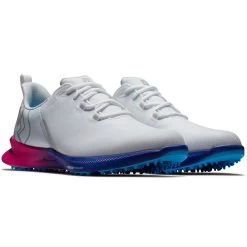 FootJoy Fuel Sport Golf Shoes White/Pink -FootJoy footjoy fuel sport golf shoes white pink 55455 pair itempicture