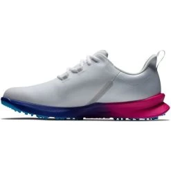 FootJoy Fuel Sport Golf Shoes White/Pink -FootJoy footjoy fuel sport golf shoes white pink 55455 side itempicture