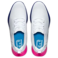 FootJoy Fuel Sport Golf Shoes White/Pink -FootJoy footjoy fuel sport golf shoes white pink 55455 top itempicture