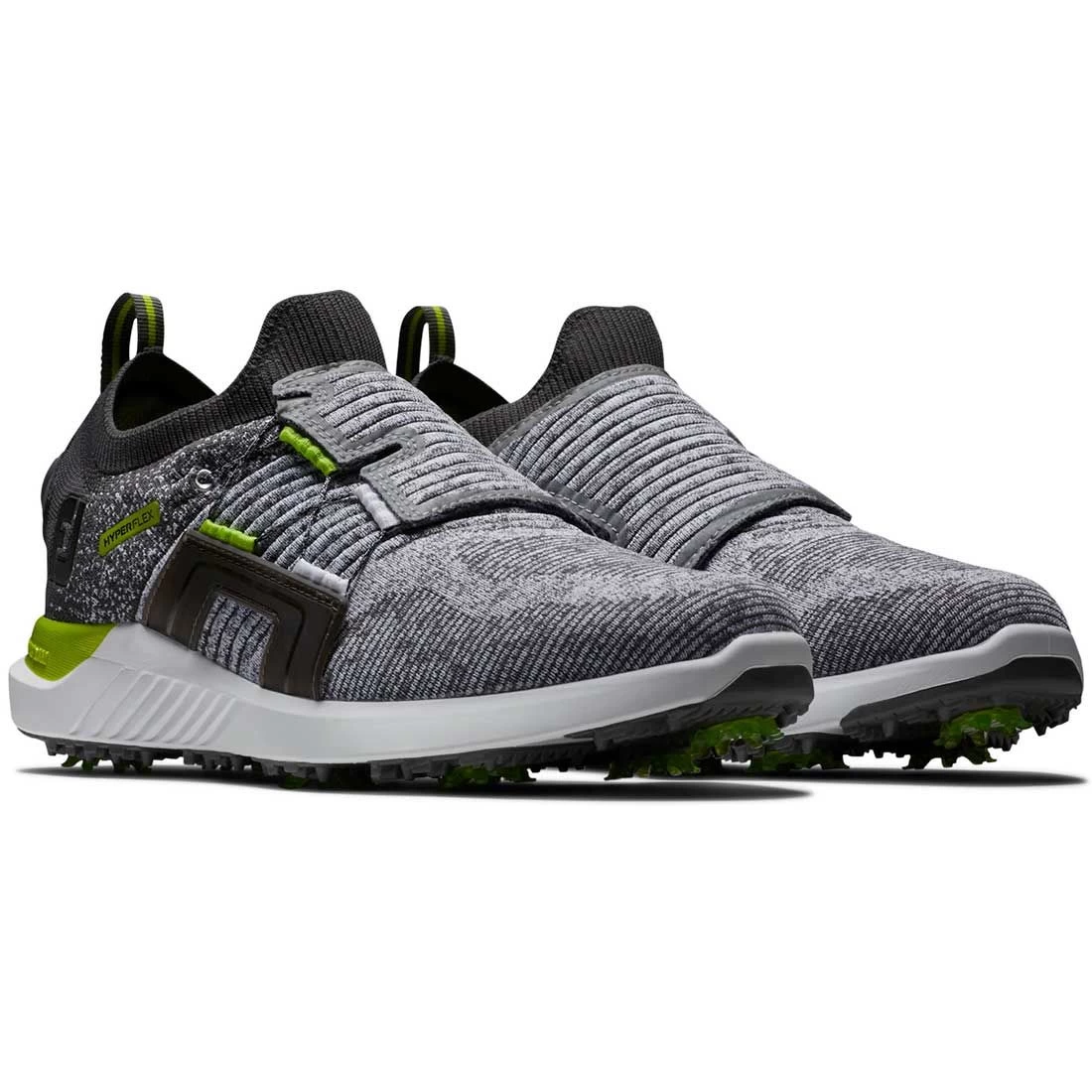 FootJoy HyperFlex BOA Golf Shoes Charcoal/Lime 3 FootJoy HyperFlex BOA Golf Shoes Charcoal/Lime - Image 3