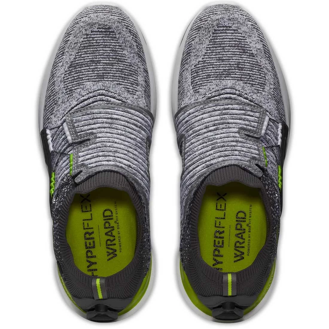 FootJoy HyperFlex BOA Golf Shoes Charcoal/Lime 6 FootJoy HyperFlex BOA Golf Shoes Charcoal/Lime - Image 6
