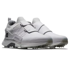 FootJoy HyperFlex Carbon BOA Golf Shoes White/Grey -FootJoy footjoy hyperflex carbon boa golf shoes white grey 51121 pair itempicture