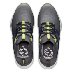 FootJoy HyperFlex Golf Shoes Grey/Lime -FootJoy footjoy hyperflex golf shoes grey lime 51044 top itempicture