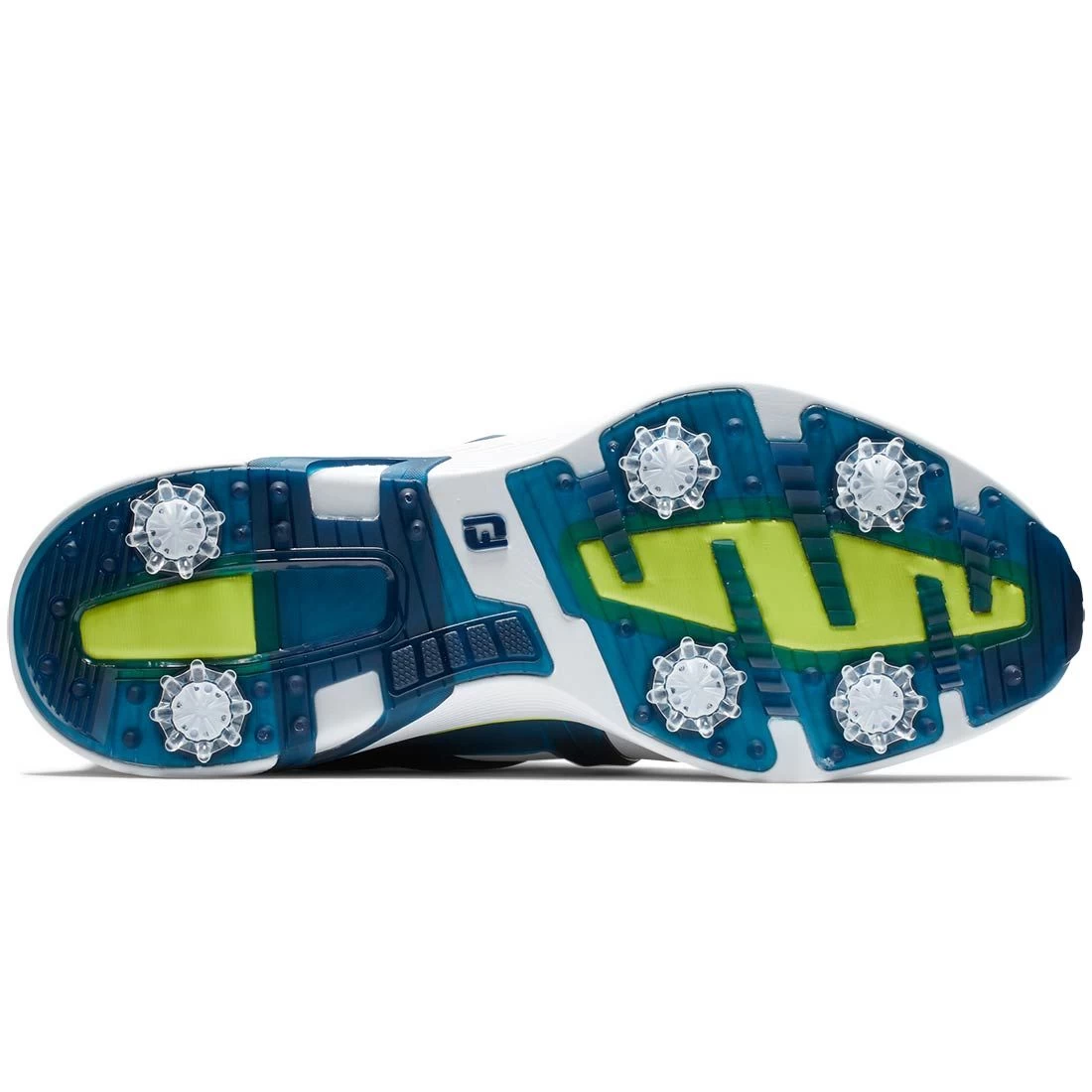 FootJoy HyperFlex Golf Shoes White/Navy/Lime 2 FootJoy HyperFlex Golf Shoes White/Navy/Lime - Image 2
