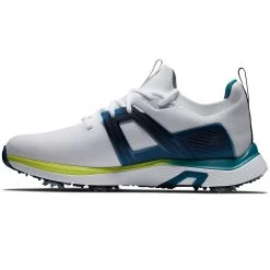 FootJoy HyperFlex Golf Shoes White/Navy/Lime 9 FootJoy HyperFlex Golf Shoes White/Navy/Lime -FootJoy footjoy hyperflex golf shoes white navy lime 51075 spine itempicture