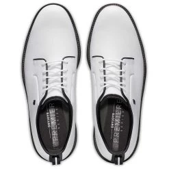 FootJoy Premiere Series Field Golf Shoes White/Black -FootJoy footjoy premiere series field golf shoes white black 54327 top itempicture