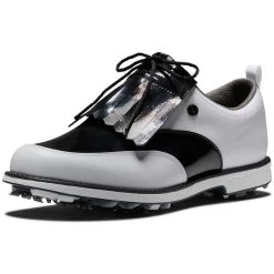 FootJoy Women's Premiere Series Issette Golf Shoes White/Black 8 FootJoy Women's Premiere Series Issette Golf Shoes White/Black -FootJoy footjoy premiere series issette golf shoes white black 99040 toe itempicture