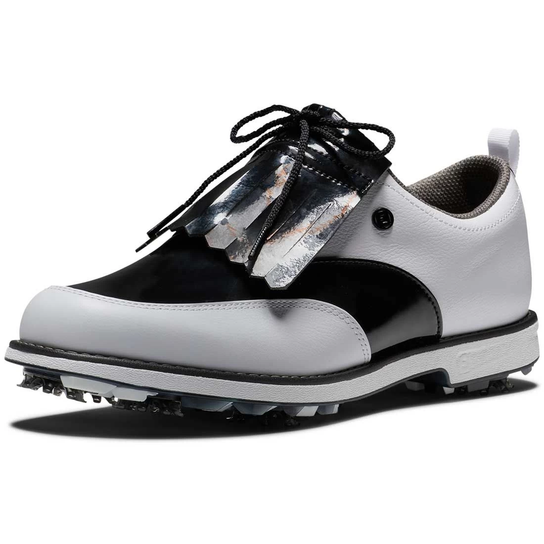 FootJoy Women's Premiere Series Issette Golf Shoes White/Black 3 FootJoy Women's Premiere Series Issette Golf Shoes White/Black - Image 3