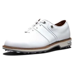 FootJoy Premiere Series Packard Golf Shoes White/White -FootJoy footjoy premiere series packard golf shoes white white toe