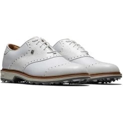 FootJoy Premiere Series Wilcox Golf Shoes White 10 FootJoy Premiere Series Wilcox Golf Shoes White -FootJoy footjoy premiere series wilcox golf shoe white 54322 display itempicture