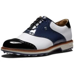FootJoy Premiere Series Wilcox Golf Shoes Navy/White -FootJoy footjoy premiere series wilcox golf shoes navy white 54323 front itempicture