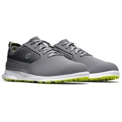 FootJoy Superlites XP Golf Shoes Grey/Lime -FootJoy footjoy superlites xp golf shoes grey lime pair itempicture