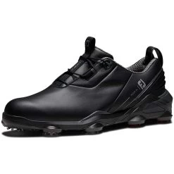 FootJoy Tour Alpha Golf Shoes Black/Red 10 FootJoy Tour Alpha Golf Shoes Black/Red -FootJoy footjoy tour alpha golf shoes black red front itempicture