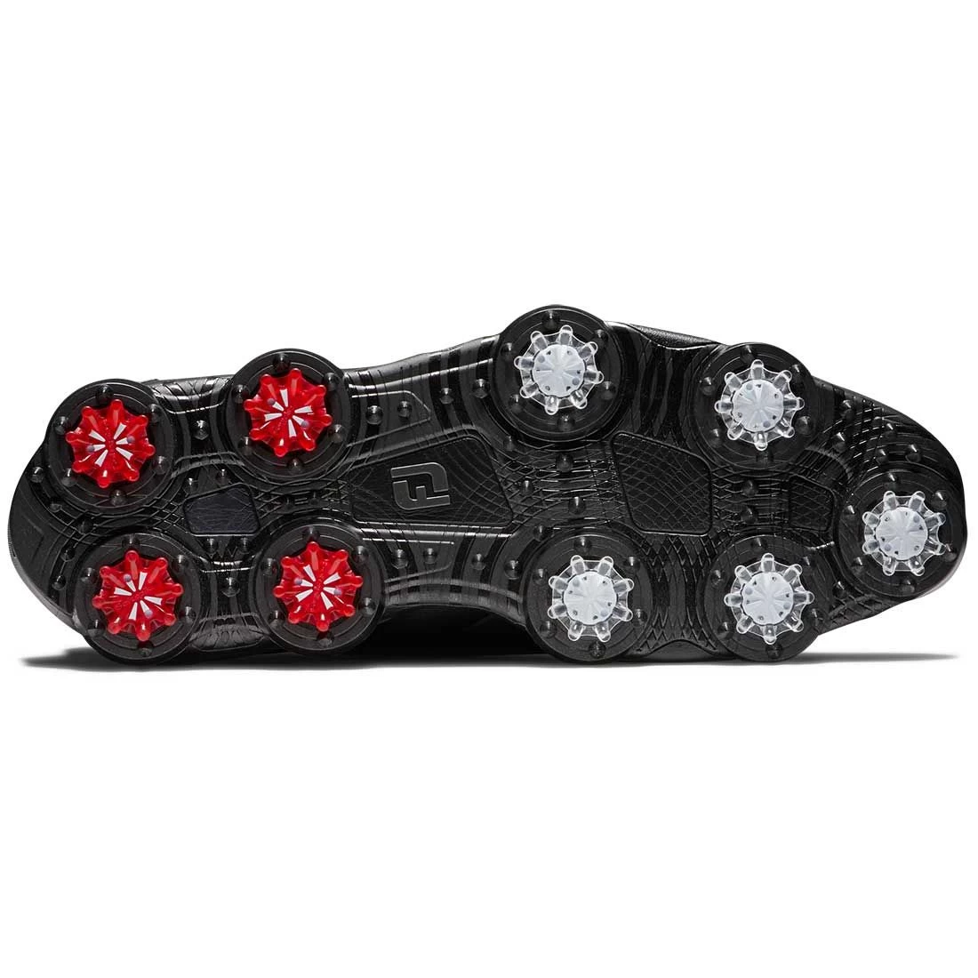 FootJoy Tour Alpha Golf Shoes Black/Red 2 FootJoy Tour Alpha Golf Shoes Black/Red - Image 2