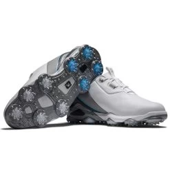 FootJoy Tour Alpha Golf Shoes White/Grey/Blue 12 FootJoy Tour Alpha Golf Shoes White/Grey/Blue -FootJoy footjoy tour alpha golf shoes white grey blue combo itempicture
