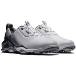 FootJoy Tour Alpha Golf Shoes White/Grey/Blue 11 FootJoy Tour Alpha Golf Shoes White/Grey/Blue -FootJoy footjoy tour alpha golf shoes white grey blue pair itempicture