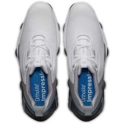 FootJoy Tour Alpha Golf Shoes White/Grey/Blue 13 FootJoy Tour Alpha Golf Shoes White/Grey/Blue -FootJoy footjoy tour alpha golf shoes white grey blue top itempicture