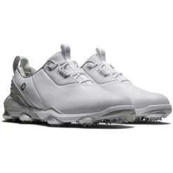 FootJoy Tour Alpha Golf Shoes White/Grey/Lime -FootJoy footjoy tour alpha golf shoes white grey lime pair itempicture