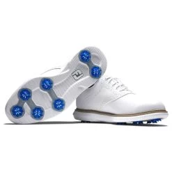 FootJoy Traditions Golf Shoes White -FootJoy footjoy traditions golf shoes white white sole profile itempicture