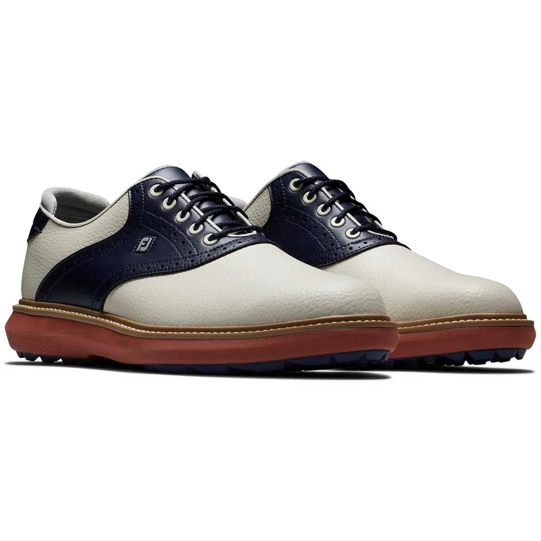 FootJoy Traditions SL Golf Shoes Cream/Navy 5 FootJoy Traditions SL Golf Shoes Cream/Navy - Image 5
