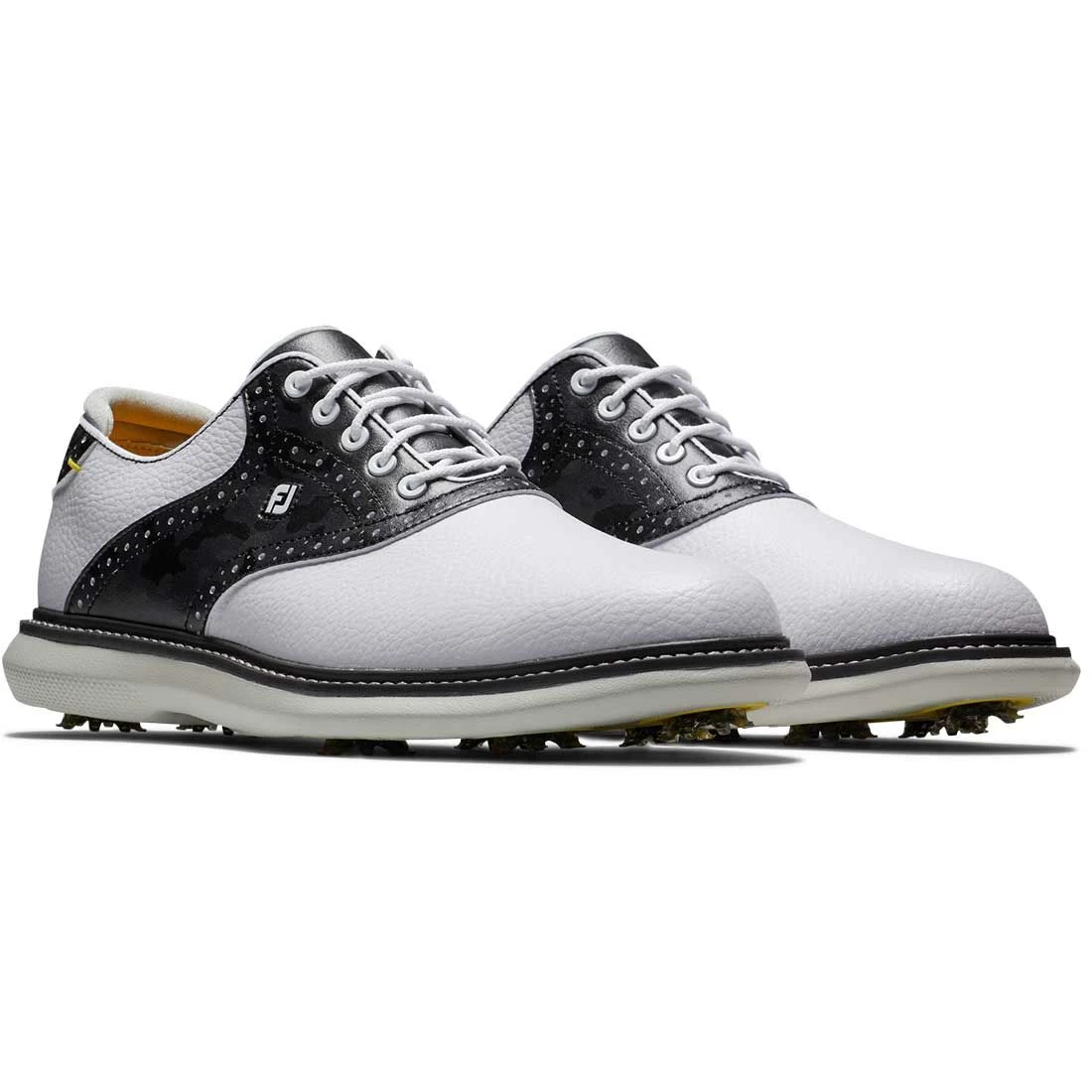 FootJoy Traditions Golf Shoes White/Camo 5 FootJoy Traditions Golf Shoes White/Camo - Image 5
