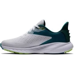 FootJoy Women's Flex XP Golf Shoes White/Teal 10 FootJoy Women's Flex XP Golf Shoes White/Teal -FootJoy footjoy women s flex xp golf shoes white teal 95423 side itempicture