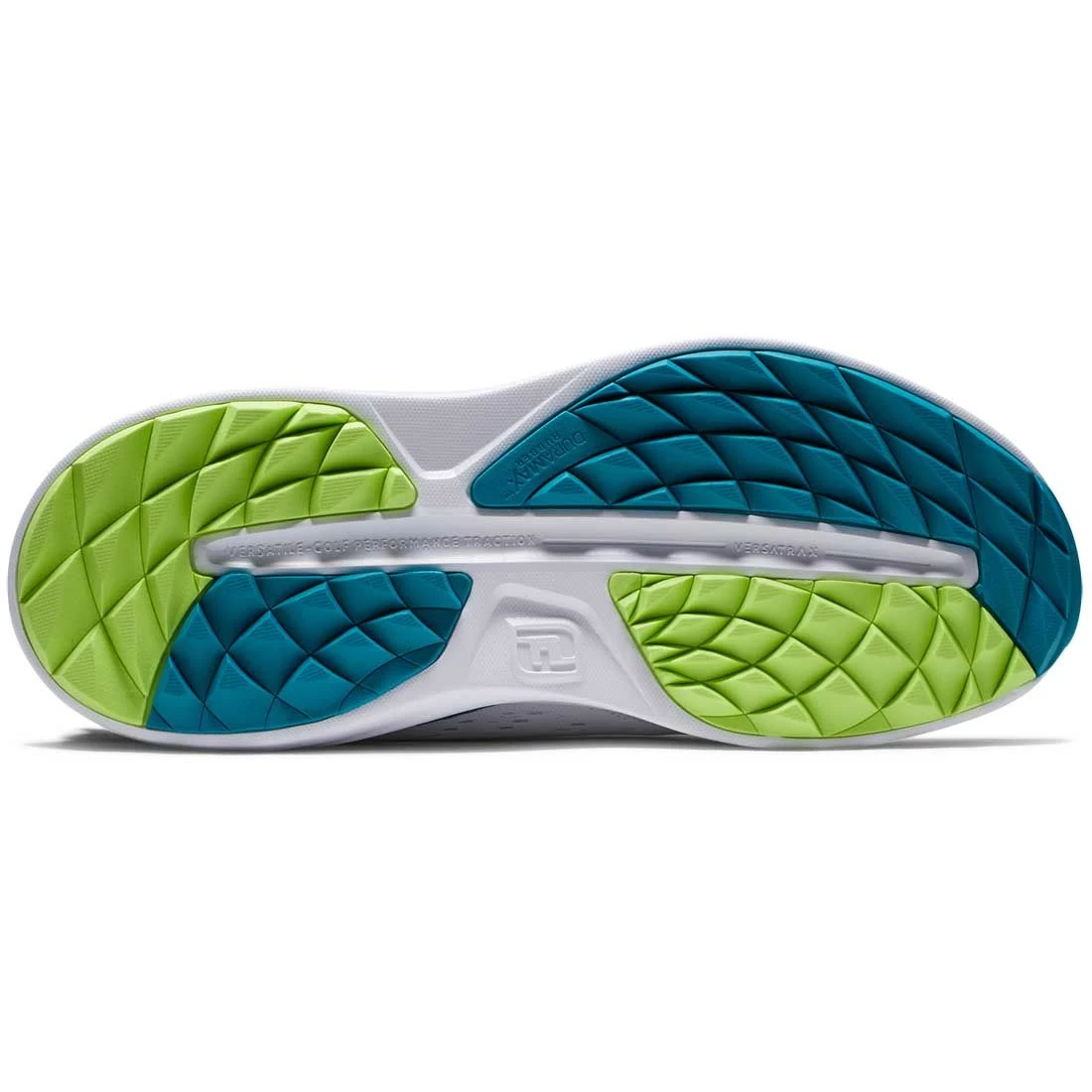 FootJoy Women's Flex XP Golf Shoes White/Teal 2 FootJoy Women's Flex XP Golf Shoes White/Teal - Image 2