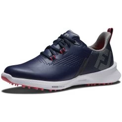 FootJoy Women's FJ Fuel Golf Shoes Navy/Hot Pink -FootJoy footjoy womens fj fuel golf shoes 92374 navy hot pink toe itempicture