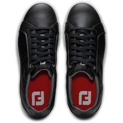 FootJoy Women's Links Golf Shoes Black -FootJoy footjoy womens fj links golf shoes black 98150 top itempicture