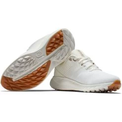 FootJoy Women's Flex Golf Shoes White/Beige -FootJoy footjoy womens flex golf shoes white beige 95718 combo itempicture