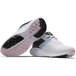 FootJoy Women's Flex Golf Shoes White/Black -FootJoy footjoy womens flex golf shoes white black 95719 combo itempicture