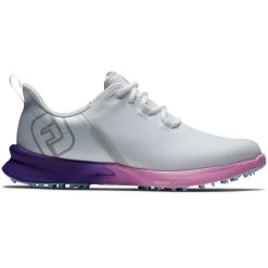 FootJoy Women's Fuel Sport Golf Shoes White/Purple